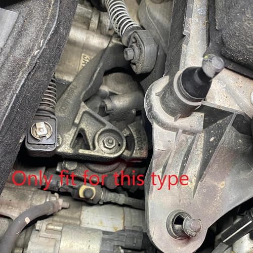 Bevinsee Adjustable Short Shifter Arm 6-speed Manual Shifter Extender Stainless Steel Kit Compatible with A3 S3 TT MK2 MK3 Compatible with VW MK5 MK6 MK7 Compatible with Passat B6 06-11 2.0T Black - Image 3
