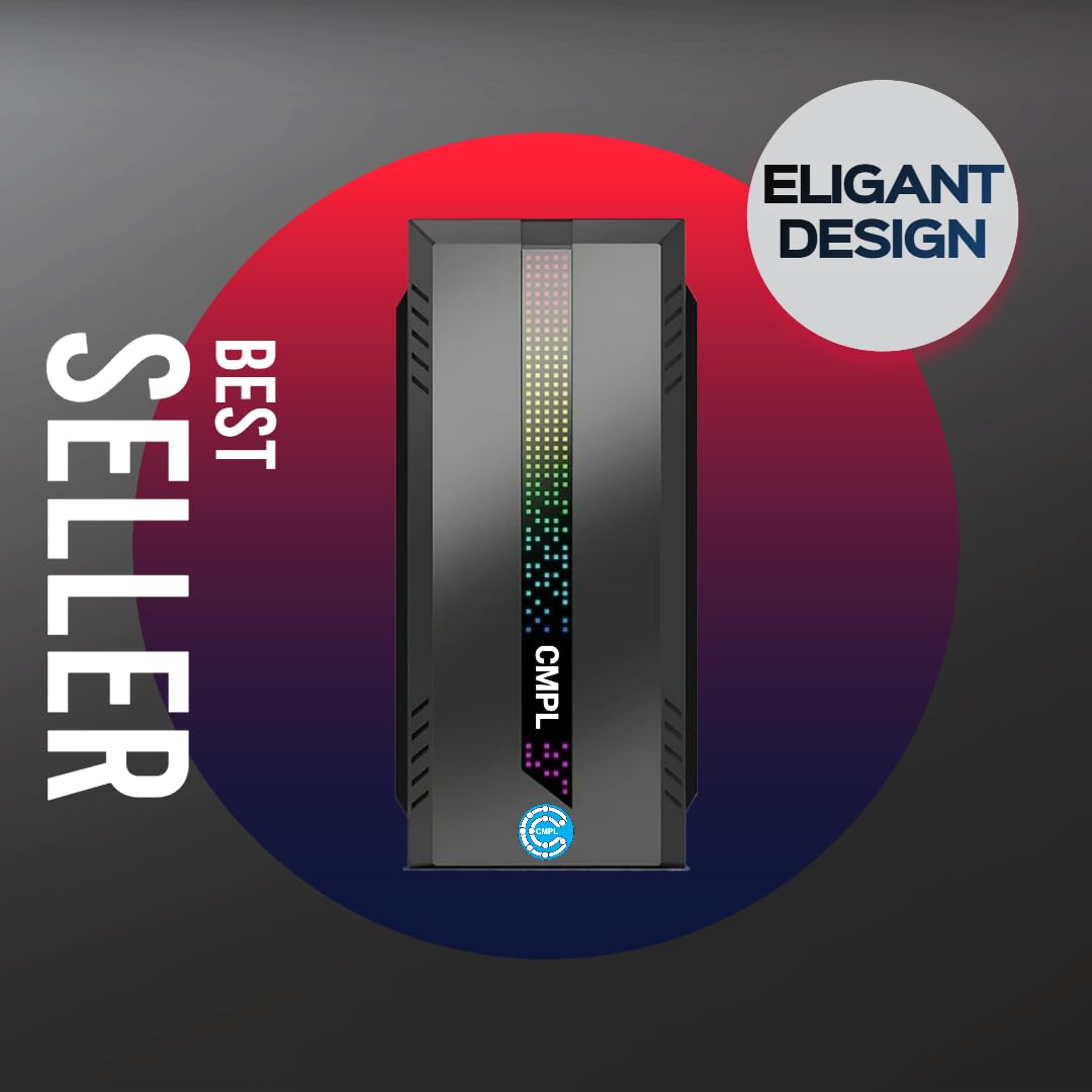 Gold Tower Desktop PC | 11th Gen Core i5-11400 | 16GB RAM | 512GB SSD | Q570 Ultra Durable Motherboard | Windows 11 Pro | MS Office 2021 | Wi-Fi & Bluetooth | 1-Year Warranty | (G11WM-I1605)