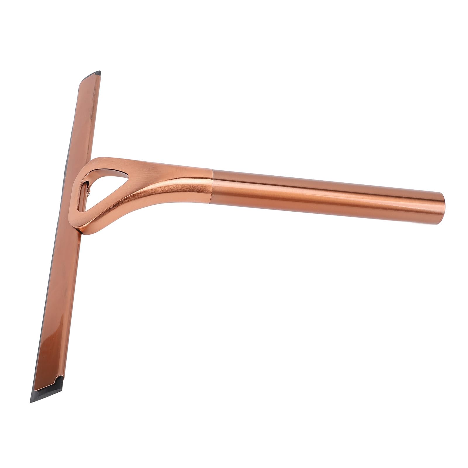 Aramox Tergicristallo per Doccia in Acciaio Inossidabile 304, Pulitore Multifunzionale per Bagno per Specchi, Finestre e Piastrelle - Spazzola in Silicone con Gancio per Appendere (bronzo antico)