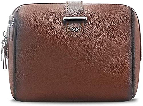 Giorgio ferretti casual genuine leather shoulder bag for women wi…