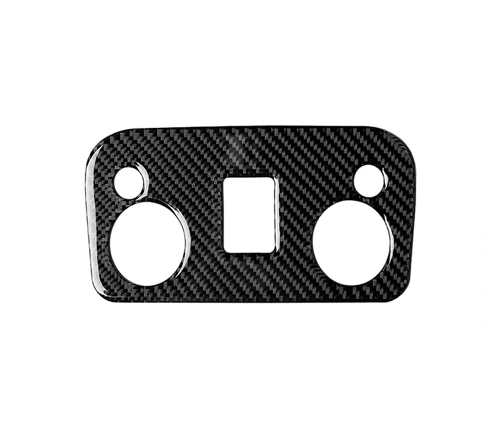 for Mustang 2015 2016 2017 2018 2019 ABS Carbon Fiber Car Interior Roof Reading Light Panel Decoration Cover Stickers Trim Cover Interior