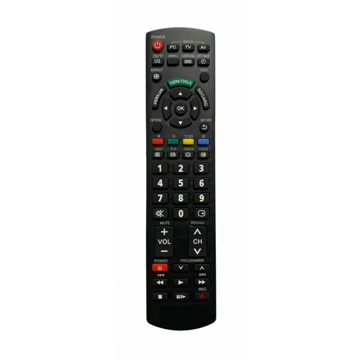 Upix LCD/LED Remote No. URC97, Compatible/Replacement for Panasonic LCD/LED TV Remote Control (B079TMFMLG) Amazon Price History, Amazon Price Tracker