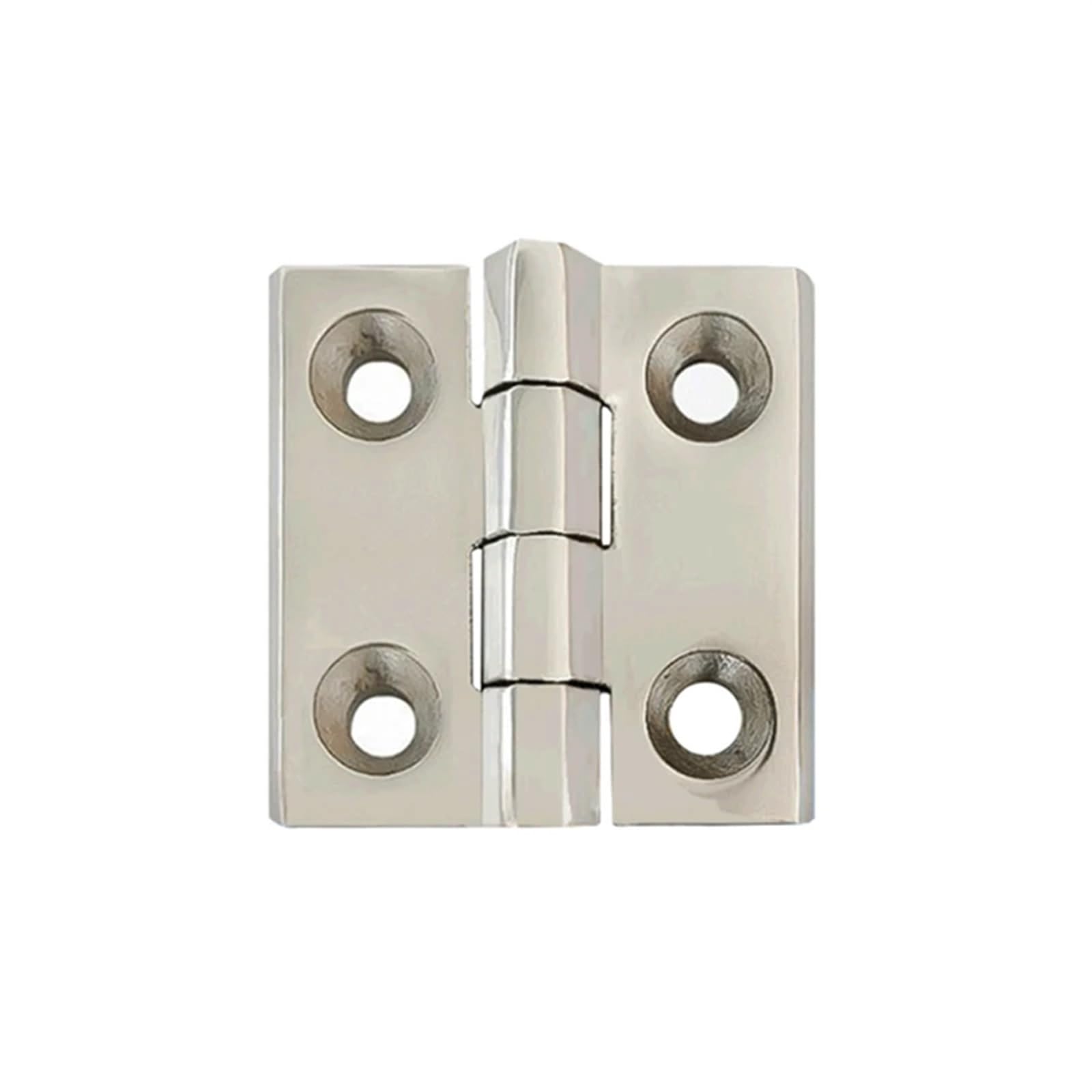 Charnière en acier inoxydable 304 40x40 mm pour porte d'armoire et boîte électrique