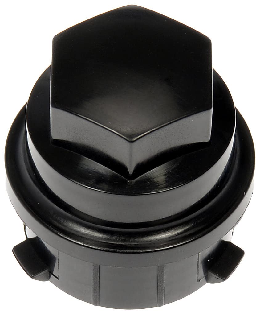 Dorman 611-953 Wheel Fastener Cover Compatible with Select Buick/Chevrolet Models, Black, Pack of 10 - Dorman - Autograde Wheel Fastener Cover 611-953 - M27-2.0 Black Wheel Nut Cover - Threaded Type - M27-2.0 Black Wheel Nut Cover - Threaded Type (sold by each) - Wheel Nut Covers - M27-2.0 Black Wheel Nut Cover - Threaded Type - Lug Nut Cover - This wheel fastener cover is designed to precisely fit the factory wheel hardware while providing a clean, finished appearance. Made of quality materials for durability, this cover has been dimensionally validated for specific applications. - Buick LaCrosse 2011-10, Chevrolet Caprice 2014-11, Chevrolet Impala 2014