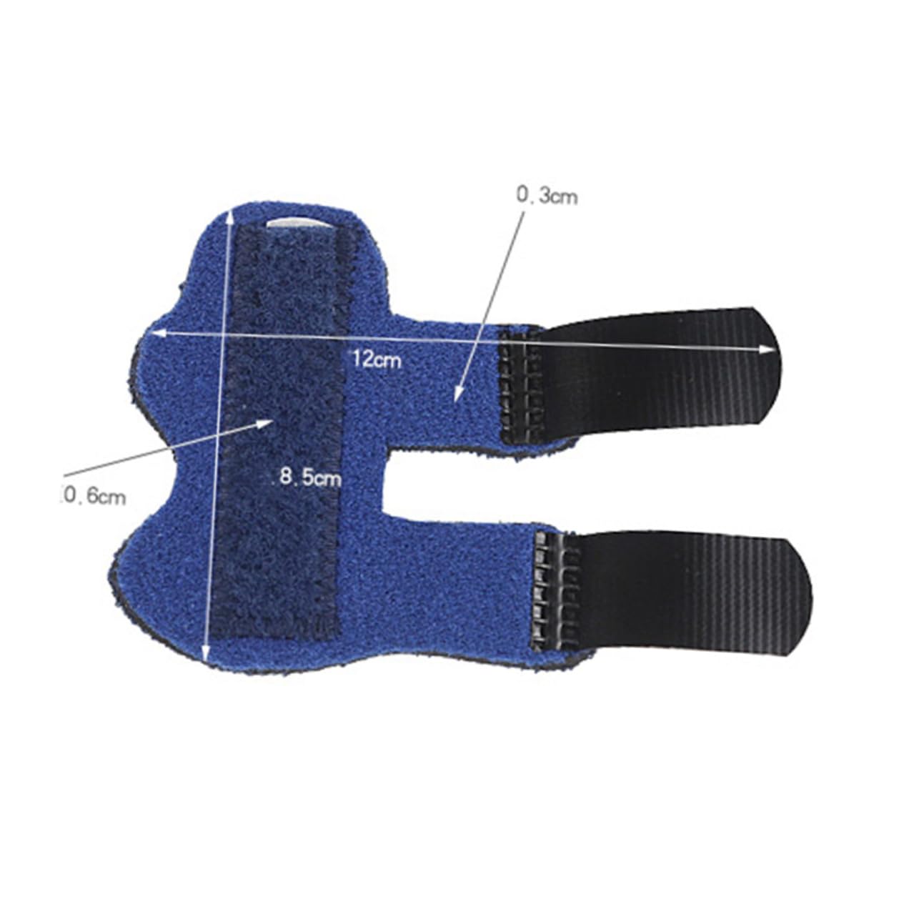 Holibanna 1PC Adjustable Support Splint Comfortable Blue Holder for Fractured Sprained Lightweight and Breathable Material