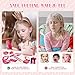 Pretend Makeup Kit for Toddlers Girls, Play Makeup Set for Kids 3-5, Unicorn Toy Purse with Fake Make up for Little Girls 4-6, Gifts for 3 4 5 6 7 8 Year Old
