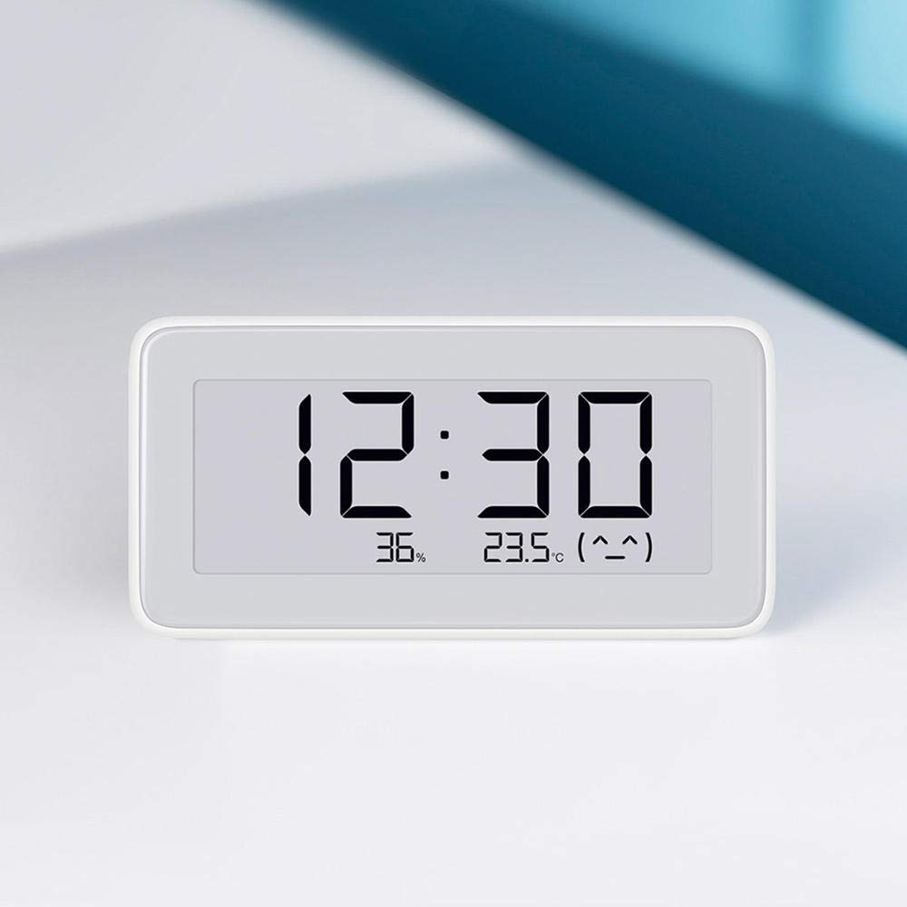 REES52 Digital Thermometer Hygrometer | Humidity Monitor with Temperature Gauge and 3.3 Inch LCD Display| Hygrometer Thermometer Clock-image-3