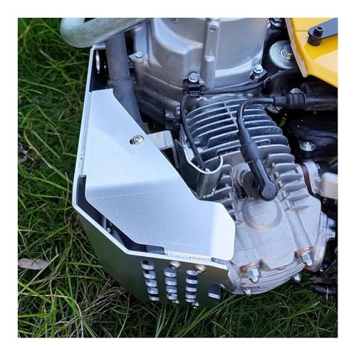 Chasis motor Cross Cub 110 protector base inferior cubierta deflectora cc110 3