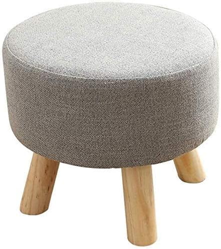 Repose-pieds pour chambre salon table basse en bois bleu