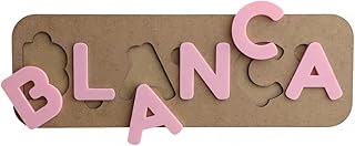 Comprar Puzzle Infantil Personalizado, Rompecabezas con Nombre para Niños, Diseño Educativo y Decorativo Colores a Elegir