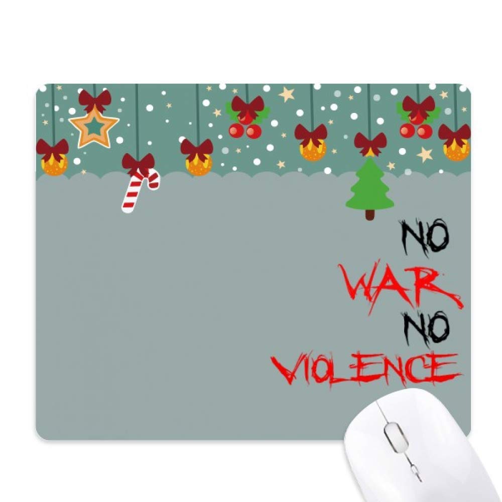 Alfombrilla de ratón No War No Violence para un escritorio lleno de paz y armonía 5