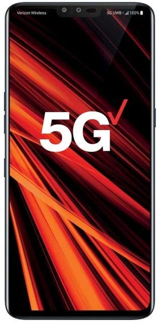 LG V50 ThinQ 5G 128GB LM-V450 5G Smartphone (Black, Verizon Locked) (Renewed)
