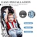 Baby Seat Pad Liner for Stroller–Soft and Breathable，3D Air Mesh Cotton Universal Baby Stroller Cushion (Whale)
