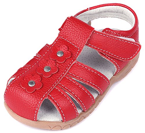 girls closed toe sandals