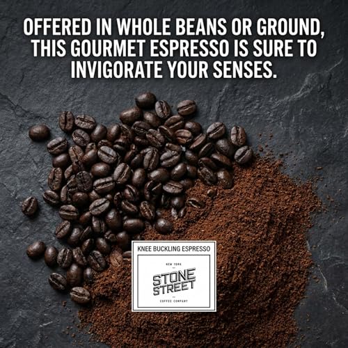 Stone Street Knee Buckling Espresso Coffee Molido 1 LB miniatura 4