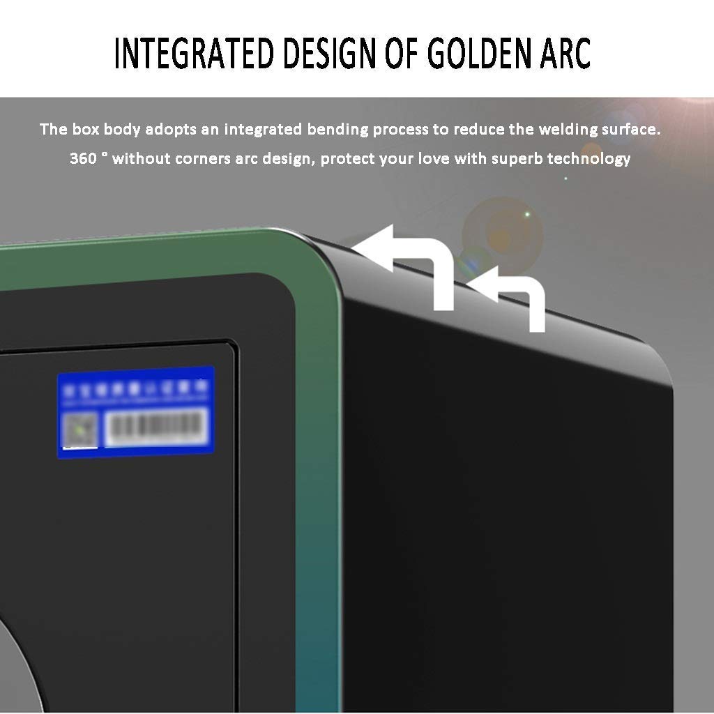 Safe Box Safe Safe Cabinet Safes Mechanical Password Safe Cabinet Safes for ID Papers, A4 Documents, Laptop Computers, Jewels. 3 Wall Safes (Style3 30cm)