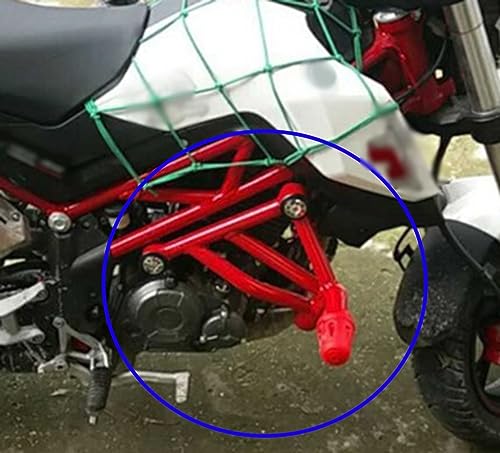 Cage Cadre Protecteur Benelli TNT 135 Pare-Chocs Rouge Anti-Choc Moto