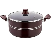Papilla Assos Derin Tencere - Bordo Renkli,  ift  izgi Detayl  Cam Kapakl  Yanmaz Yap maz Tencere 20 cm ve 26 cm Se enekli 26 CM