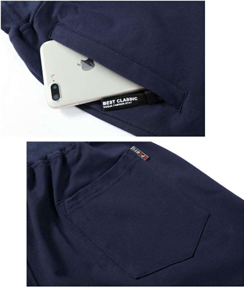 STICKON Mens Shorts Casual Summer Shorts with Pockets - Image 4