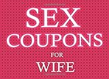Sex Coupons For Wife: Anniversary Gift For Wife- Birthday Gift For Her - Dirty Sex Gift