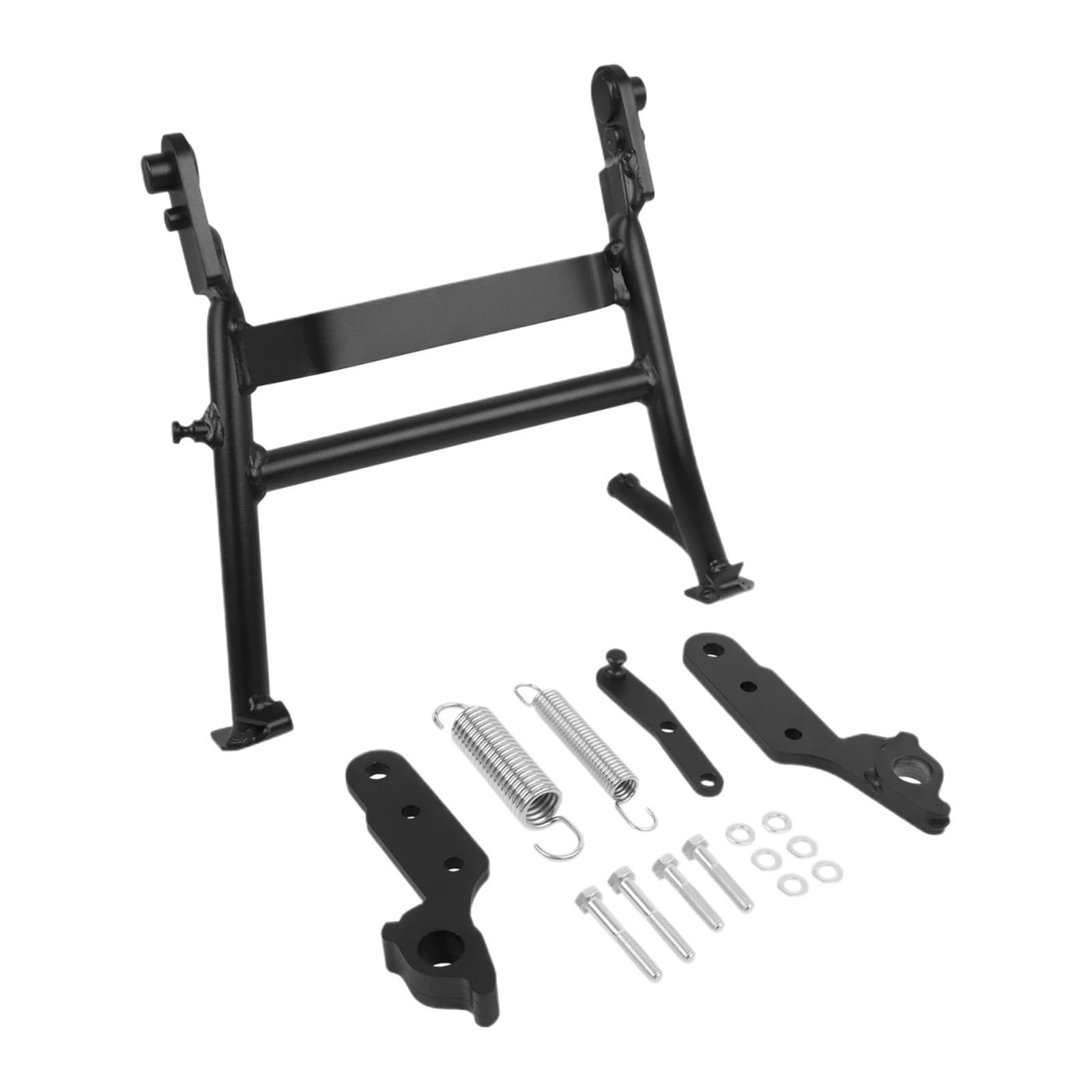 Mt8dkx Negro Motorcycle Parking Stand For Klr650 For Adv 2021-2025 Motorcycle Kickstand Center Central Parking Stand Bracket Firm Holder Support Plate Wheel Mounting Frame