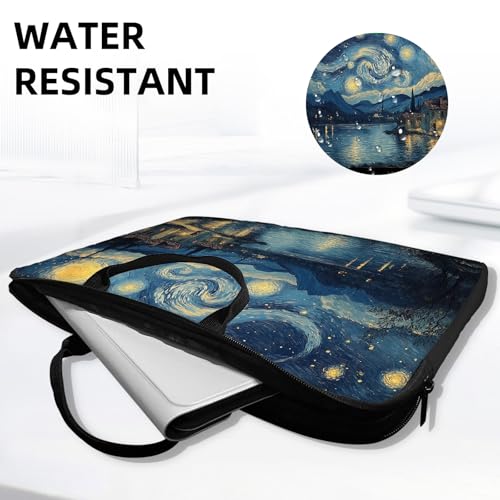 Funda para portátil estilo Van Gogh 15 pulgadas miniatura 6