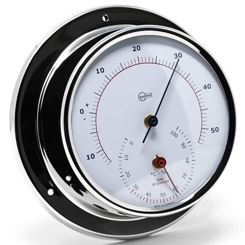 Thermo-hygromètre synthétique BARIGO 983RFPO.AV Sky thermomètre bimétallique