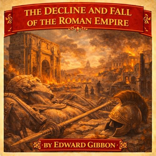 Decline and Fall of the Roman Empire - Edward Gibbon - Full Audiobook cover art