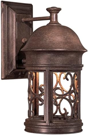 Minka Lavery 8281-A61, Sage Ridge, 1 Light Wall Mount, Vintage Rust