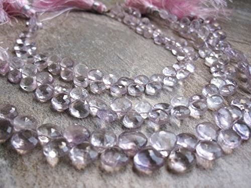 Perles améthyste rose 8mm pour créer vos bijoux bohèmes et colliers d'été