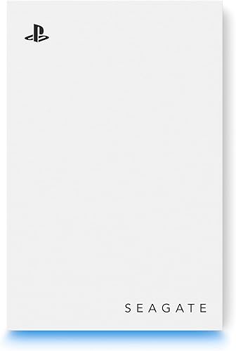 Miniatura 2 de Seagate Game Drive PS4PS5, 5TB, Disco duro externo portátil, 2.5 pulgadas, USB 3.0, blanco, LED azul, Plug and Play, Modelo STLV5000200