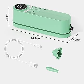 真空シール機能付き調理器具 ミントグリーン 真空シール機能付き調理器具 ミントグリーン 真空シール機能付き調理