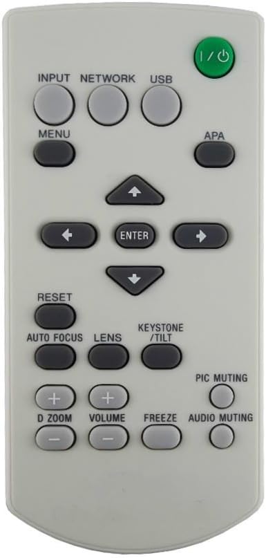 CK Global Brand Projector Remote Control for SONY CX11 VPL-VW12HT VPL-SC50M VPL-HW20A