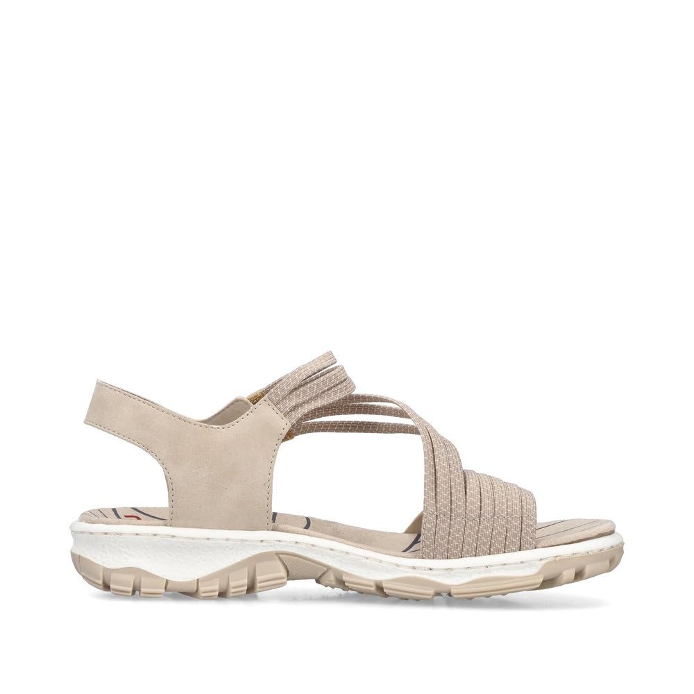 Rieker Femme Sandales 68871, Dame Sandales Fines