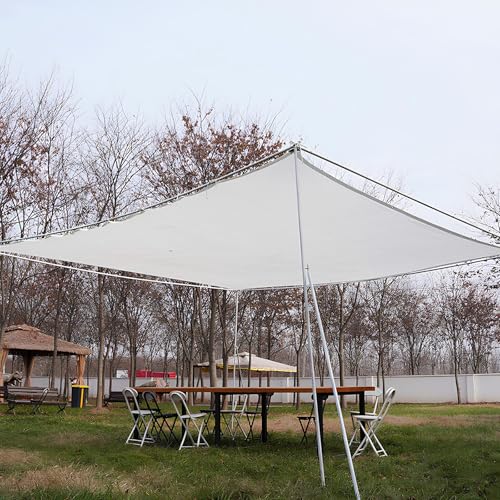 Bâche de protection solaire 4x8m pour serre et abri voiture - 7