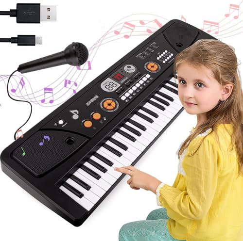 Kids Keyboard Piano, 61 Keys Electric Piano Keyboard for...