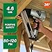 Metabo HPT Strap-Tite Fastening System Strip Nailer, Pro-preferred Pneumatic Power Nailers, Metal Connector Tool for Fastening Metal Connectors to Wood, 36° Magazine, 1-1/2″ Connector Nails, NR38AK