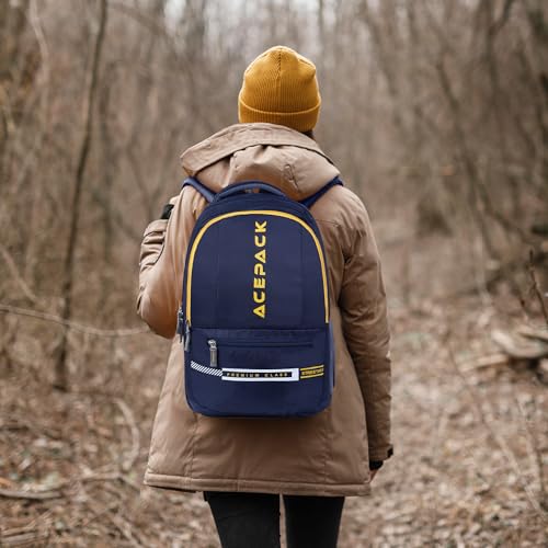 Image of ACEPACK Adventure 20L Backpack - Lightweight & Durable Polyester Bag for Work, Travel & School with Breathable Mesh Padding