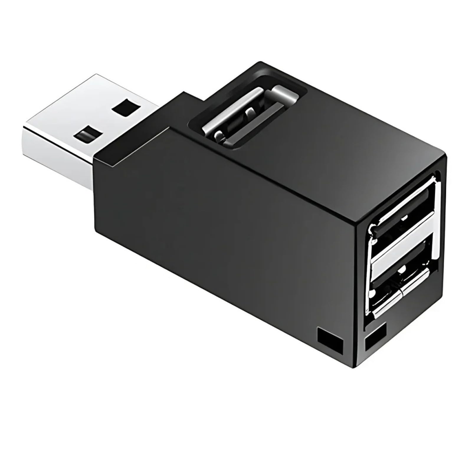 1/2 szt. 3-portowy hub USB szybki rozdzielacz do laptopa PC transfer danych (2 szt. mix 2.0)