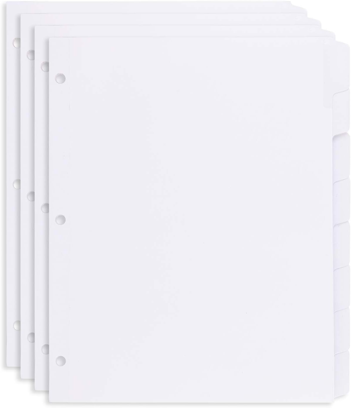 8 Tab Binder Dividers Printable