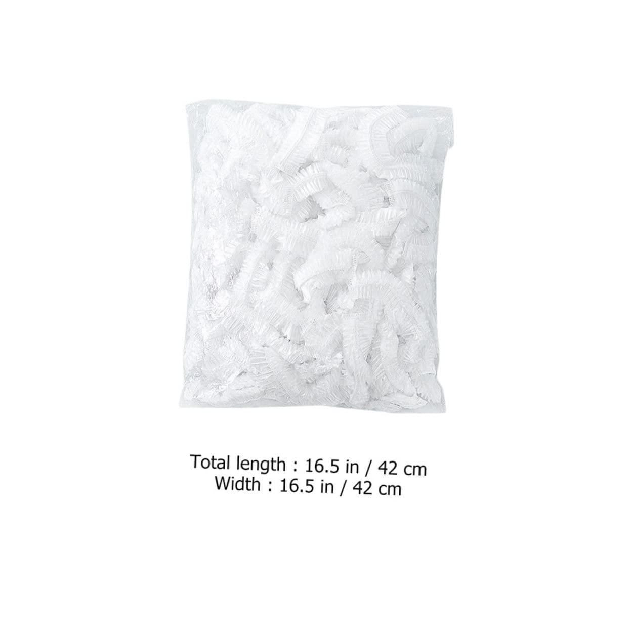 Cabilock Disposable Food Cover 200pcs Plastic Covers Food Storage Wrap Elastic Covers for Bowls Plates Dishes Disposable Bowl Covers Refrigerator Food Covers Picnic Food Covers