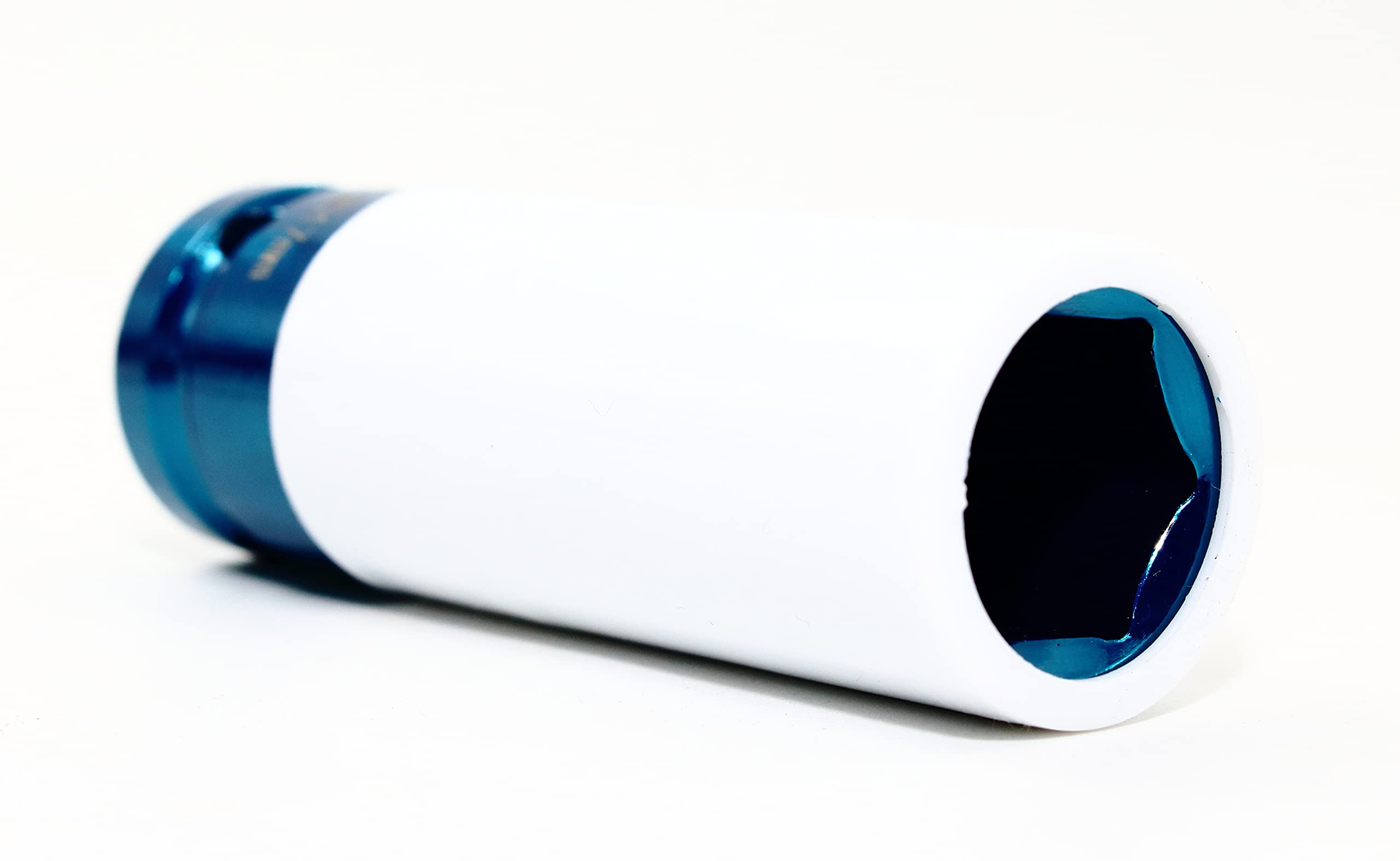 Veritek Performance Socket 17mm Size Non Marring Nylon Thin Wall Drive Socket For 1/2 Drive Torque Wrenches Impact Wrenches Lug Nut Removal Protect Wheel