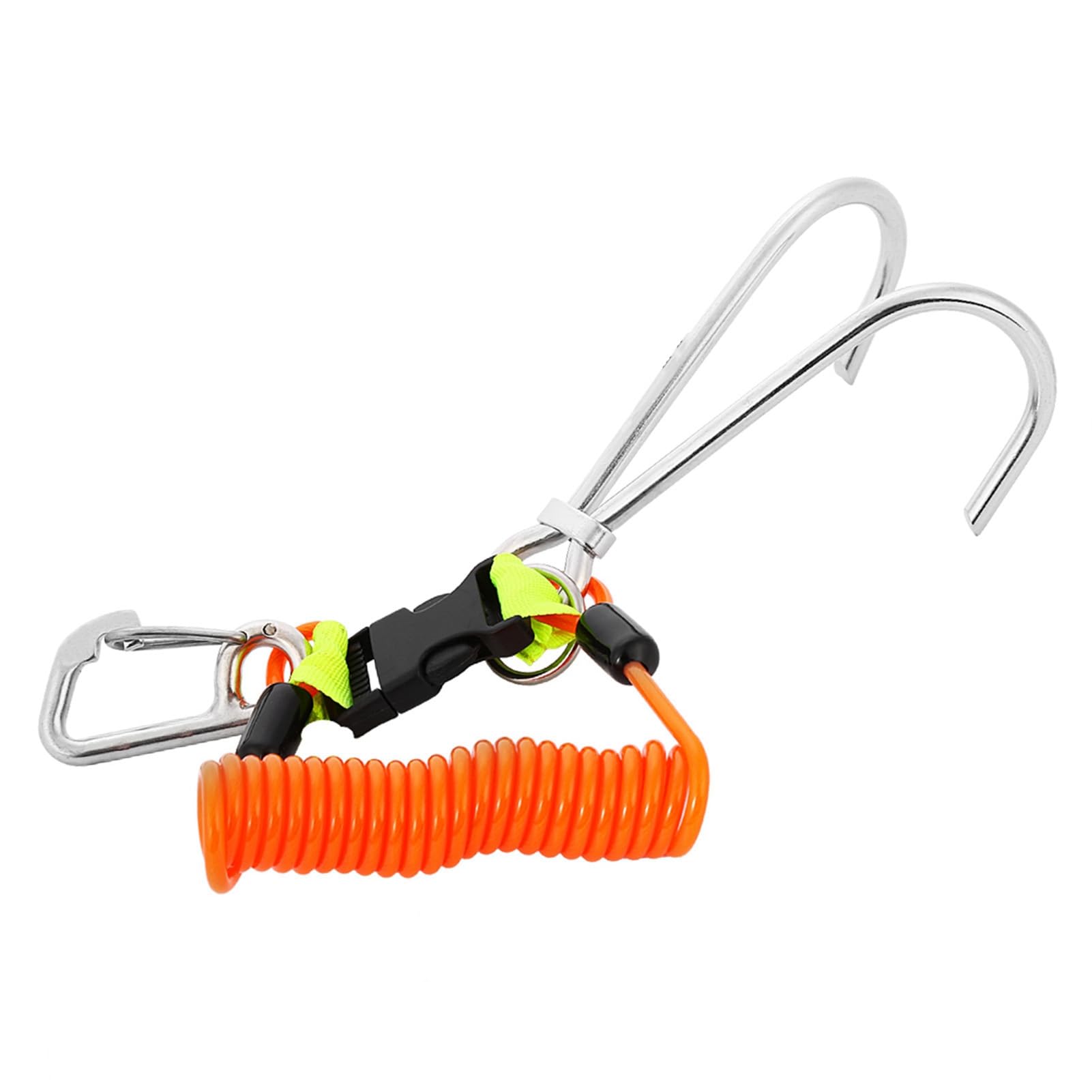 Xolsurg Keep Diving Stainless Steel Reef Hook Diving Safety Accessories (Orange)