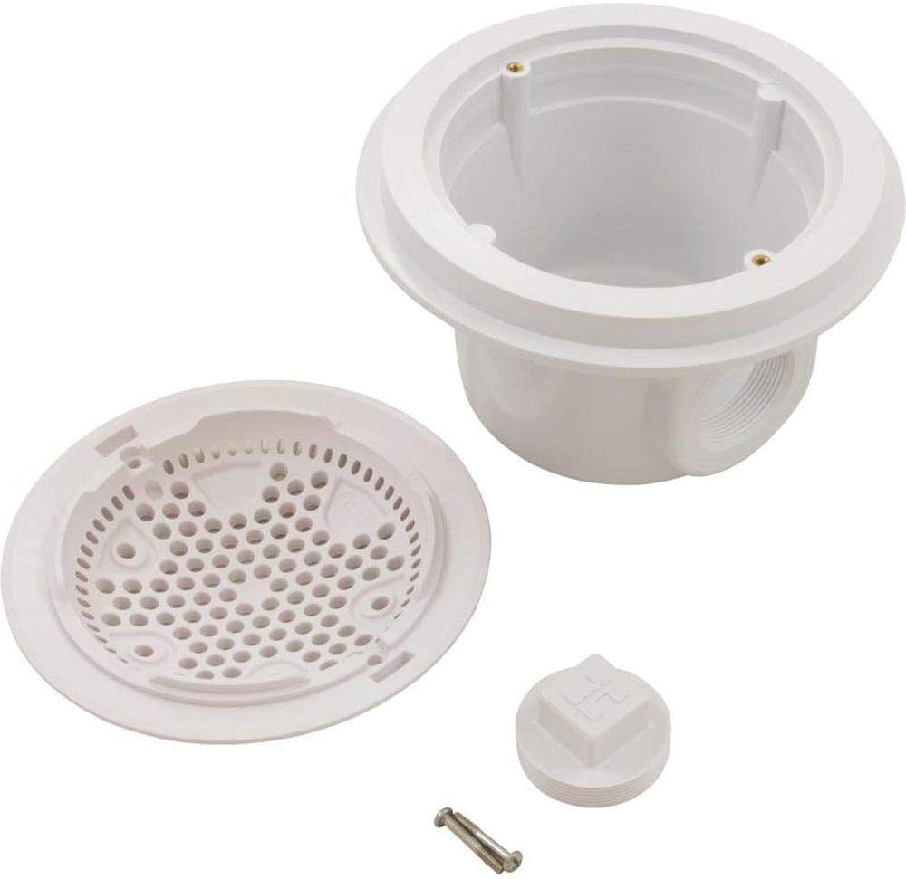 Hayward WG1053AVPAK2 1-1/2-Inch White Dual Suction Outlet for Concrete Pools