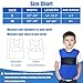 Weighted Vest for Kids (Small, Ages 4 to 7) with Sensory Issues Compression Vest for Kids Including 6 Removable Weights