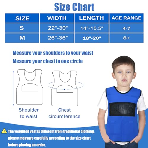 Image of Vest for Kids Including 6 Removable Weights