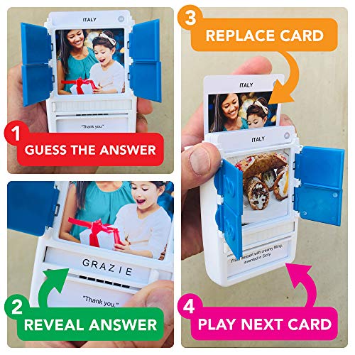 100 Pics Italy Game | Kids Games | Card Games & Fun Travel Games | Learning Resources | Card Games For Adults And Kids | Family Games | Flash Cards | Kids Travel | Ages 6+ #TOP5