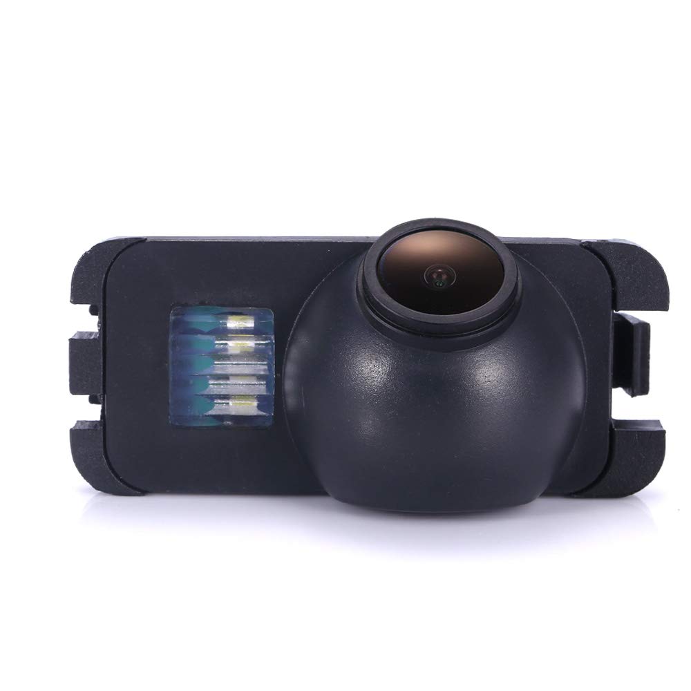 Telecamera di retromarcia con luce targa di parcheggio con telecamera impermeabile integrata in luce targa per Ford Mondeo/Fiesta/Focus Hatchback/S-Max/Kuga/C-MAX/Ecosport/Galaxy
