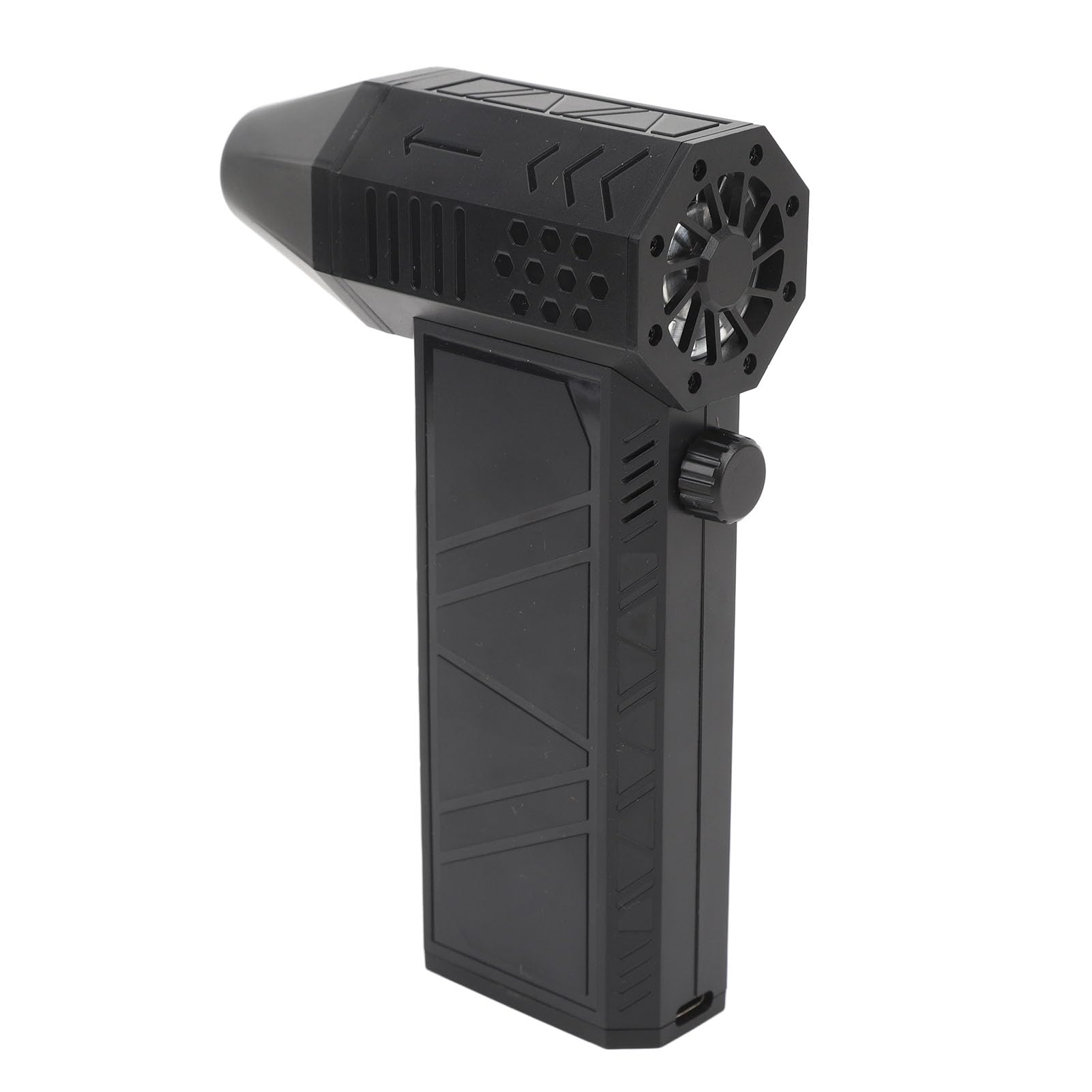 Fabater Jet-Trockengebläse, 130.000 U/min, Bürstenloser Motor, Jet-Ventilator, Luftzerstäuber, Tragbares Handgebläse mit 52 M/s Windgeschwindigkeit, Zwei 4.000-mAh-Batterien für Auto, Zuhause, Outdoor