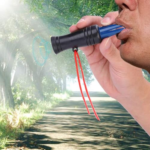 VOANZO Lockpfeife, Entenlockpfeife für die Entenjagd, Outdoor-Aktivitäten, vielseitiger Jagdlock mit Seil, ideal für Enten, Hühner und Gänse